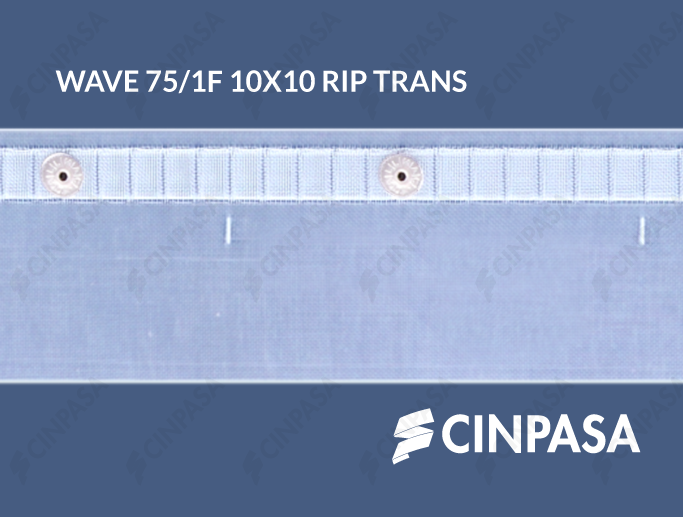  Perfect Wave Tape, Ripple Fold, Transparent 